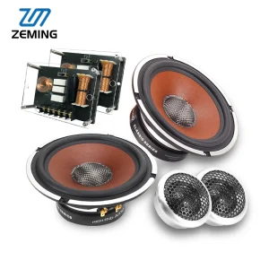 YS-65208 6.5 Inch Woofer Speaker 300 Watt 2-Way Component Car Speaker Paper Cone