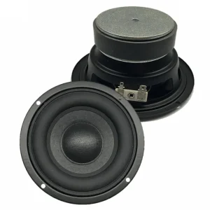 Yinbart 5 Inch 20W 8 Ohm Full Range Roof Ceiling Speaker Wide Sound Audio Driver for Bus Van Roof Mount Audio Install Use