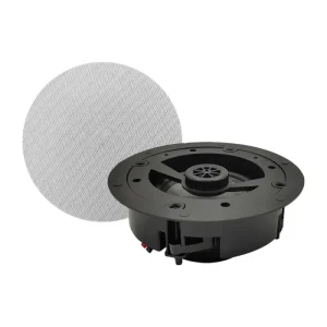 Z318H Frameless HiFi Ceiling Speaker 25W 60W 8ohm 5.25” Two way ABS Cover CE