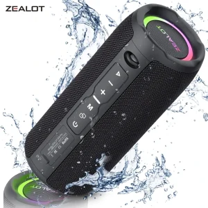 ZEALOT S51 Pro 40W High power Blue Tooth Wireless Speaker 3D Stereo Bass Speaker Portable IPX5 Waterproof Suitable TWS Boom Box
