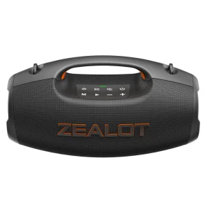 ZEALOT S86 60W Powerful Portable Wireless Speaker IPX6 Waterproof RGB TF USB AUX Input Loud Stereo Sound for Travel Events