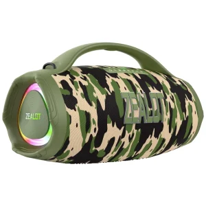 ZEALOT S98 160W Speakers IPX7 Waterproof Portable Party Loud Wireless Speaker Deep Bass Huge Sound DSP Outdoor Party Lights