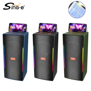 ZQS 815T Photovoltaic Charging Outdoor Professional 4 Inch Subwoofer BT Portable Speaker