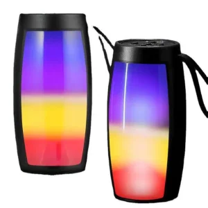 ZQS1202 BT Speaker Portable Wireless Handheld RGB Light Bass Outdoor Home TF Card Support Suitable for Parties