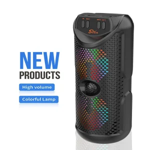 ZQS3217 Multifunctional RGB Portable Outdoor Speaker Power Powered Color Bass Bluetooth Speaker