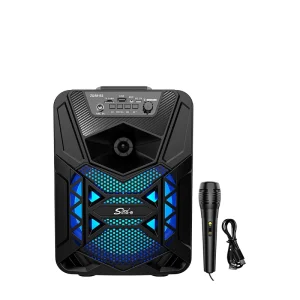 ZQS8152 8Inch Portable Wireless Table Speaker with Amplifier for Computer & Mobile Phone PP Material 16W