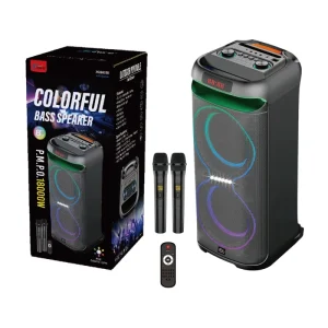 ZQS8258 HiFi Home Theatre Bluetooth Speaker with RGB Portable for Mobile Phone and Stage Use Karaoke Players