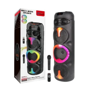 ZQS8309 Professional Audio Outdoor Bluetooth Speakers RGB Wireless Charging 40W Home Woofer Horn Mobile