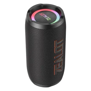 Zealot S76 Bluetooth Portable Speaker with Loud Audio RGB LED Lighting IPX6 Waterproof for Mobile Phone Use