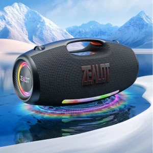 Zealot S89 250W Big Power Speaker 3D Stereo Wireless Blue Tooth Hifi Subwoofer Surround Speakers with Rgb Backlight Loudspeaker
