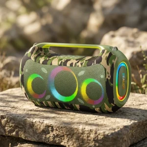 Zealot ZE51 250W High Power Portable Wireless Speaker 48000mAh Battery IPX6 Waterproof RGB LED Lighting for Outdoor Party