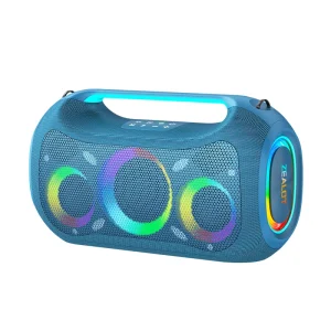 Zealot ZE51 250W Wireless RGB LED Portable Outdoor Party Home Theatre Speaker with APP Support Plastic Cabinet