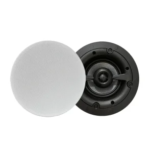 Zhiku Z328 S 5.25 Inch Frameless Narrow Edge Shell Home Theatre & Party 25W Ceiling Speaker