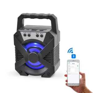 带蓝牙的专业音频便携式无线轻型扬声器